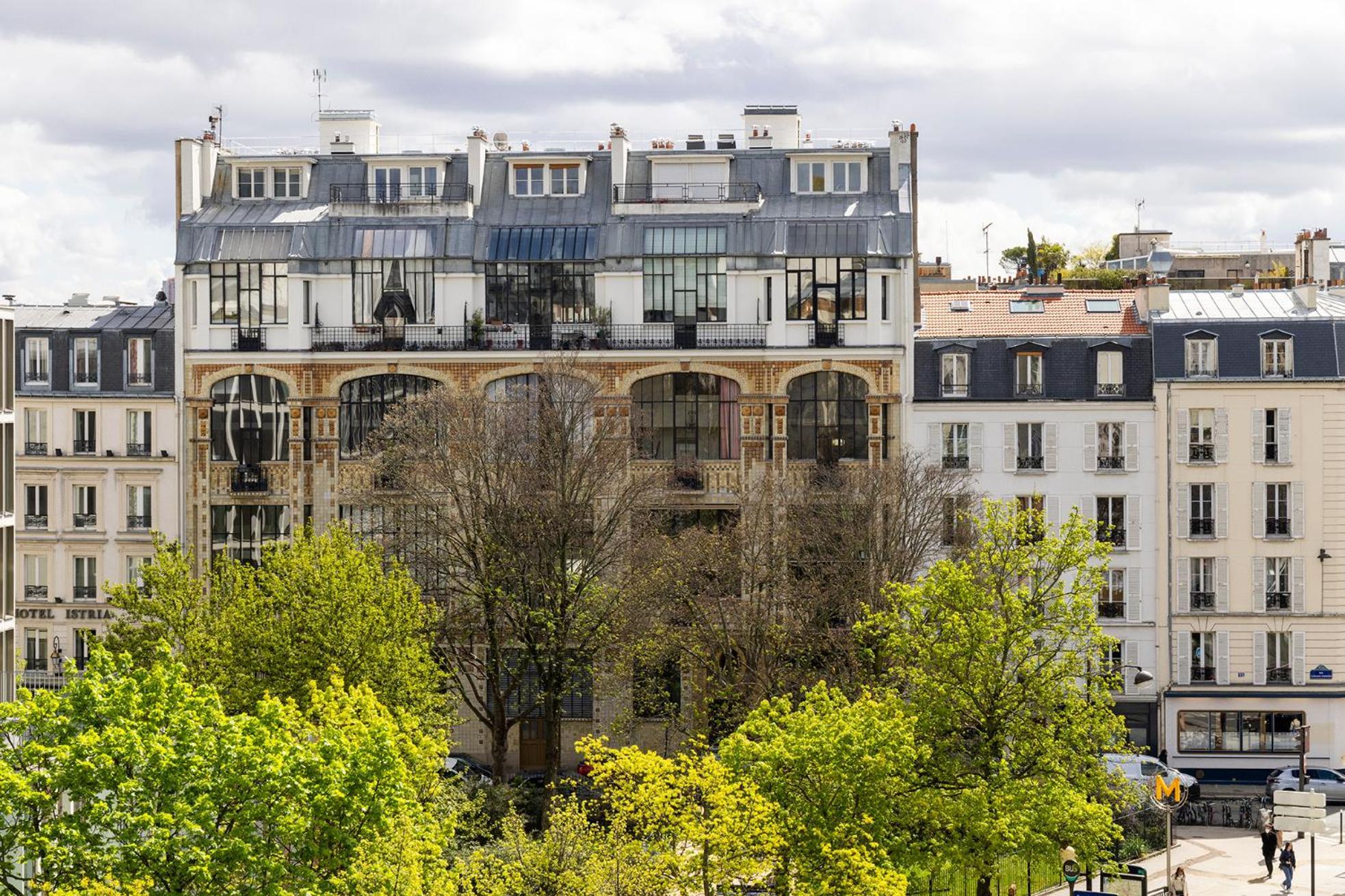 Hotel Aiglon Párizs Kültér fotó